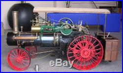 1912 Case 75 HP operational steam engine sales sample traction engine 45 in long