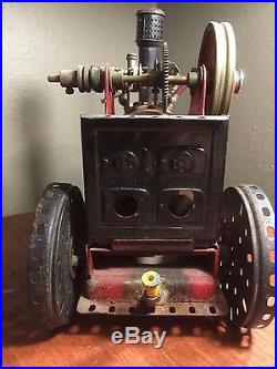 1920-1930 Marklin 402 Antique Convertible Steam Engine Meccano Powerplant Rare
