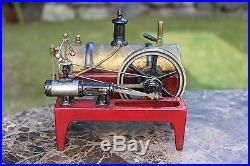 1920's WEEDEN Model 14 Live Steam Engine Toy Cast Iron, Tin, Steel, and Brass