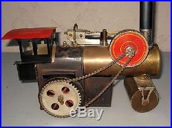 1920's Weeden Train Steam Engine No 644 Brass Boiler Good Condition #BT30 RARE