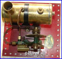1937 Mamod Hobbies Model SE2 Steam Engine with Original Box Vintage Toy Untested