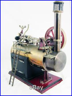 1945-69 Fleischmann toy steam engine 124/4 made Germany 18 in. Tall special fuel