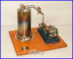 % 1950'S JENSEN MFG. CO. STEAM ENGINE 4 AMPS STYLE NO. 30 8 INCHES TALL