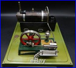 1950's vintage FLEISCHMANN STEAM ENGINE with original box & accessories RARE toy