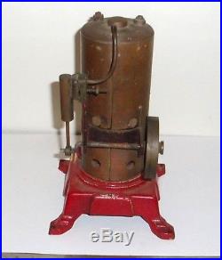 1950s AUSTRALIAN MADE SCORPION VERTICAL STEAM ENGINE MOVES FREELY RARE TOY