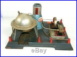 1950s Vintage Marx Line Mar Japan ATOMIC REACTOR STEAM ENGINE Toy Tin Model