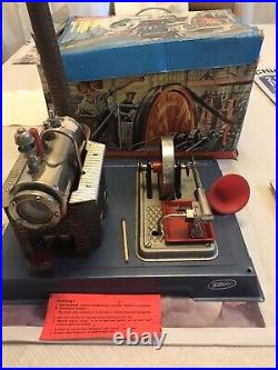 1980s Wilesco D8 Germany Live Steam Engine Model Vintage Toy
