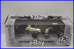 1/64 Case Gold Steam Engine & Gold 2594 Tractor 175th Aniversary Edition by Ertl