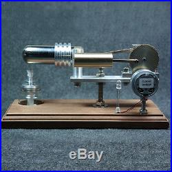 2015 New Hot Air Stirling Engine Model Power Generator Kit Kids Educational Toys