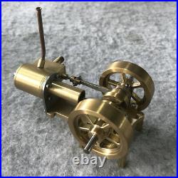 2 Flywheel Mini Steam Engine Tractor Model Toy DIY Micro Steam Generator Motor