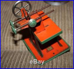 #2 Vintage Toy Steam Engine Weeden Unknown Maker Germany Table Saw More