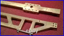 3/4 Scale 3.5 Ga. Live Steam 4-4-0 Amer. Locomotive Cast Chassis & Parts