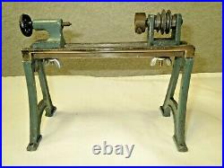 4 French G Pericaud vintage steam engine accessories lathe, mixer, sifter, vise