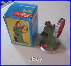 (6) Vintage Wilesco Steam Engine Accessories All Boxed Press-Color Wheel-Mixer