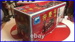 ALPS Japan Tin Litho Battery Operated Steam Locomotive Train Working With Orig Box