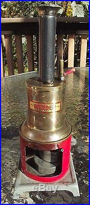 Antique Toy Steam Engine Weeden #123 Hit Miss Engine Steam Whistle Engine