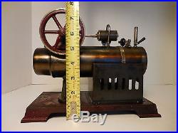 Antique / Vintage Josef Falk Live Steam Engine. Old Toy Machine