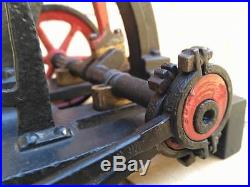 Antique Vintage Vertical Live Steam Engine Toy. Stuart Or Unknown Machine