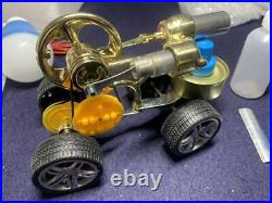 Alcohol Power Steam Engine Generator Car Research Toy