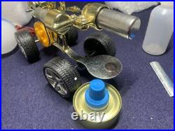 Alcohol Power Steam Engine Generator Car Research Toy