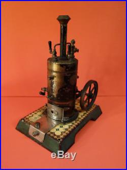 All Original Marklin Vertical Live Steam Engine #4112 Dampf 1909