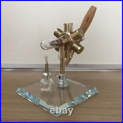 Amazing Cool Hot Air Stirling Engine Model Toy Mini Aircraft Propeller Motor Toy