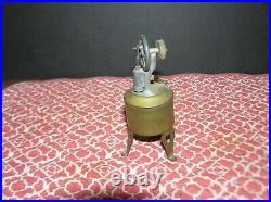 Antique 1890's Brass Miniature Live Toy Steam Engine