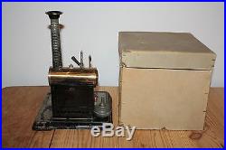 Antique 1930´s Bing Toy Steam Engine 10-114-2 With Box RARE