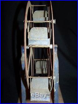 Antique 1930's Horizontal Empire Brand Miniature Steam Engine & Ferris Wheel