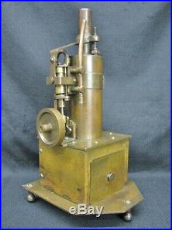 Antique Brass Oscillating Cylinder Steam Engine Steampunk Industrial Design