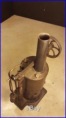Antique Carrette Germany Upright Steam Engine Toy Unusual +Early
