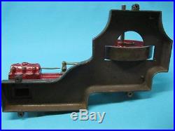 Antique Cast Iron Horizontal Stationary Steam Engine / Toy / Model as found