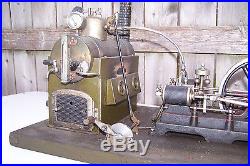 Antique DC steam engine made in Germany parts or restoration