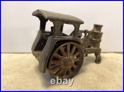 Antique Early 1900's Avery 4.5 Steam Engine Cast Iron Tractor Toy-Damaged