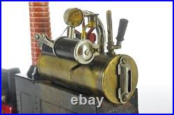 Antique German Geb. Bing Steam Engine with Dynamo/Lamp approx. 1920