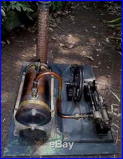 Antique German Toy Steam Engine