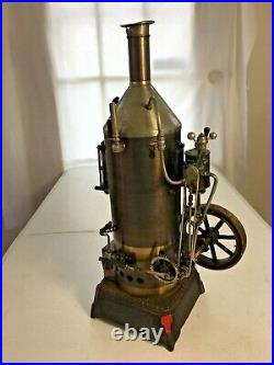 Antique Highly Detailed Working MODEL of VERTICAL STEAM ENGINE