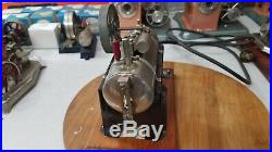Antique Jensen Toy Electric Steam Engine, Style #35, Excellent & Works Great