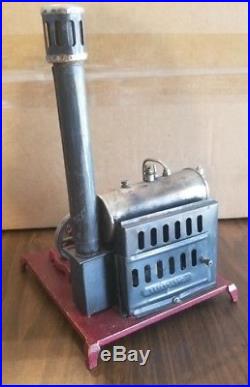 Antique Model No. 79 Weeden Steam Engine with Windmill, Table saw & Grinder wheel