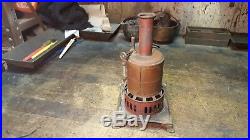 Antique Steam Engine Toy Upright Bottle Type Restoration Project