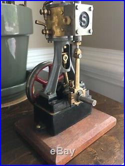 Antique Stuart vertical Model Steam Engine
