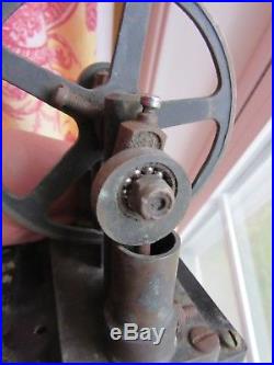 Antique TOY STEAM ENGINE PART generator TURBINE as-is REPAIR motor BRASS vintage
