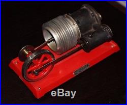 Antique Toy Hot Air Steam Engine 110V 376 Watts B38 Empire Metal Ware USA
