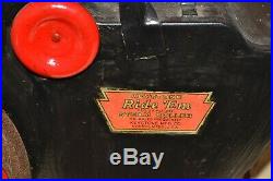 Antique/Vintage KEYSTONE RIDE'EM STEAM ROLLER Ride On METAL TOY Engine Train