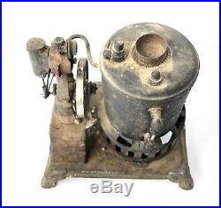 Antique WEEDEN Mfg Co. STEAM ENGINE Toy