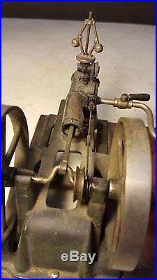 Antique Weeden 49 Toy Steam Engine Large Cast Iron Base