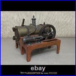 Antique Weeden Toy Cast Iron & Brass Steam Engine