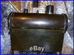 Antique live steam boiler steam engine about 1900 Large