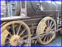Antique live steam locomotive vintage live steam locomotive steam engine 3/4 Ga