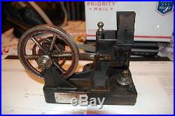 Antique toy steam engine Ohio vacuum engine. Doll weeden Bing hot air engine
